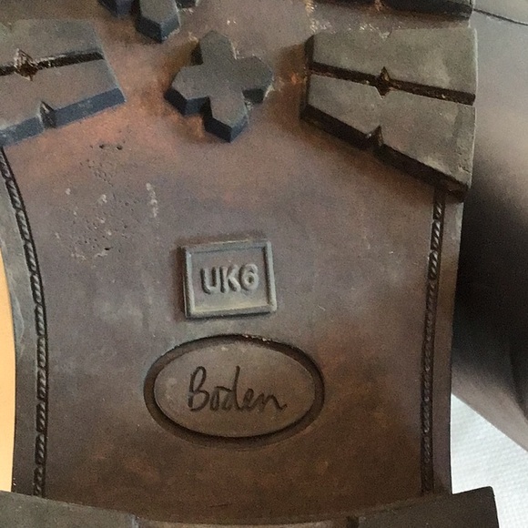 Boden Lug Sole Navy/Rainbow Rain Boots 8.5 UK 6- Fits big like a 9! - Picture 6 of 9